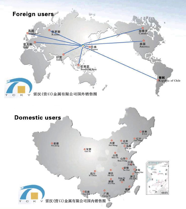Foreign sales network